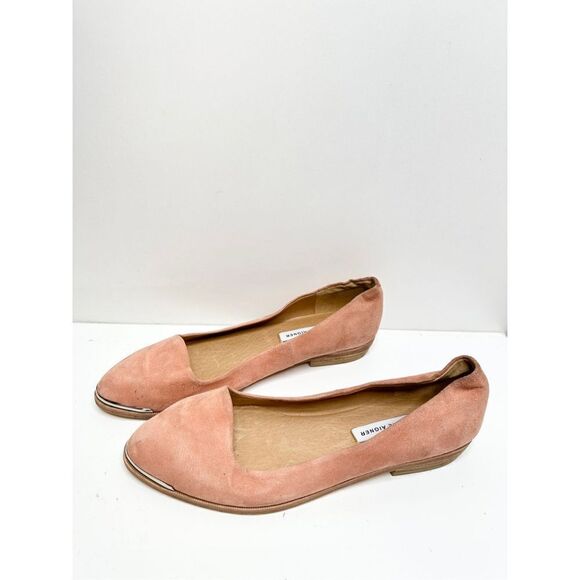 Etienne Aginer Tonne Flat Womens Size 8.5 Leather Round Toe Slip On Shoes - Picture 2 of 9